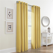 52 x 63 in. Harmony Grommet Curtain Panel Window Dressing, Yellow