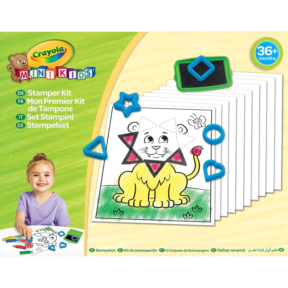 Crayola Mini Kids My First Stamper Kit Toy For Kids Motor Skills