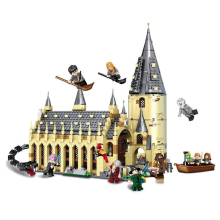 Harry Potter Hogwarts Great Hall Castle Toy, Gift Idea for Wizarding World Fan, Building Set for Kids