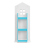 Living And Home (Blue) Kids' House Frame Rotating Bookshelf 5