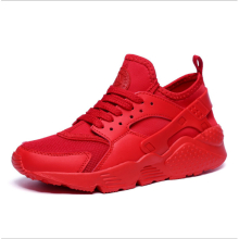 (Red, EU40=US7.5=UK6.5) Men Comfortable City Running Trainers Sneakers Triple Shoes