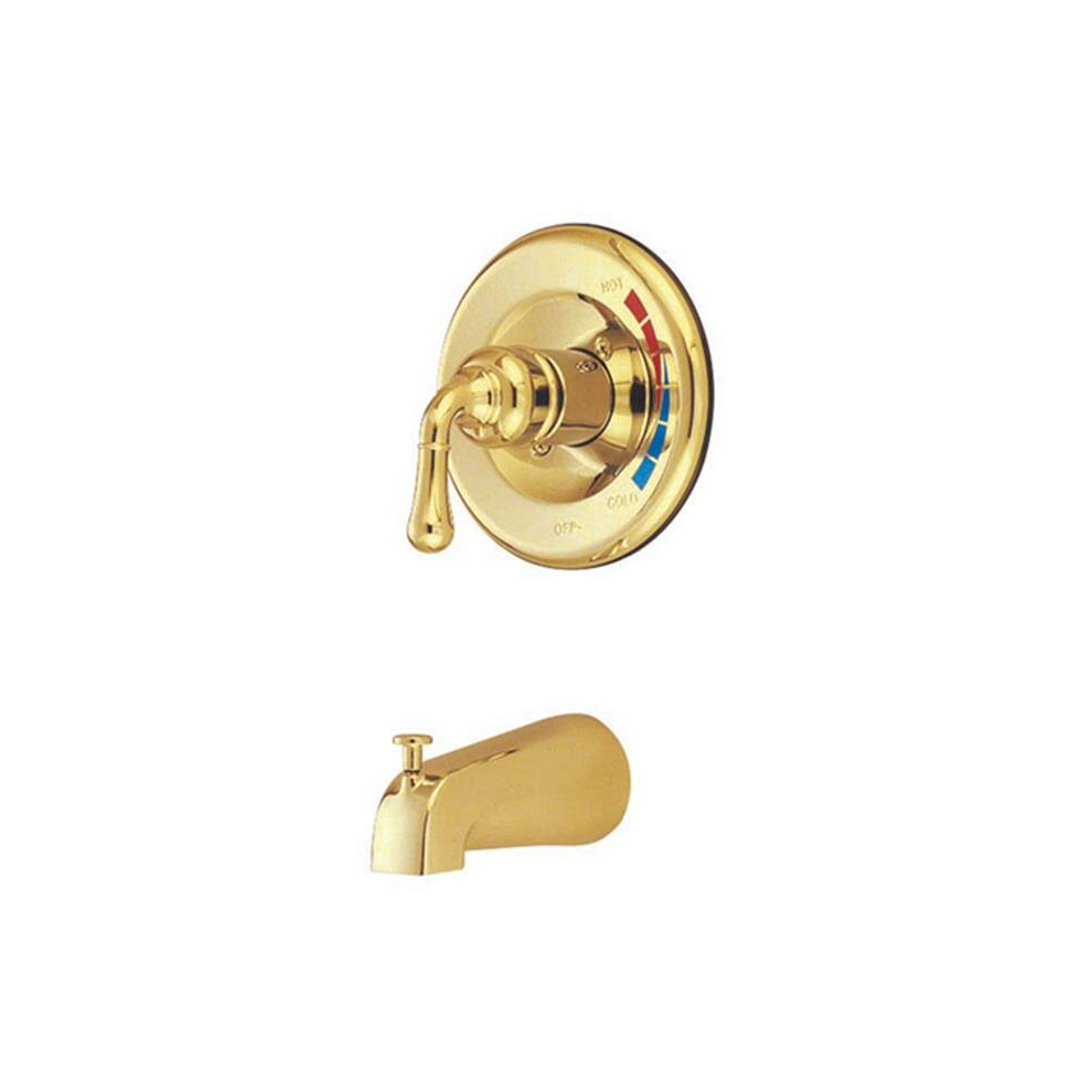 Single Handle Tub Faucet - Polished Brass 780475763388