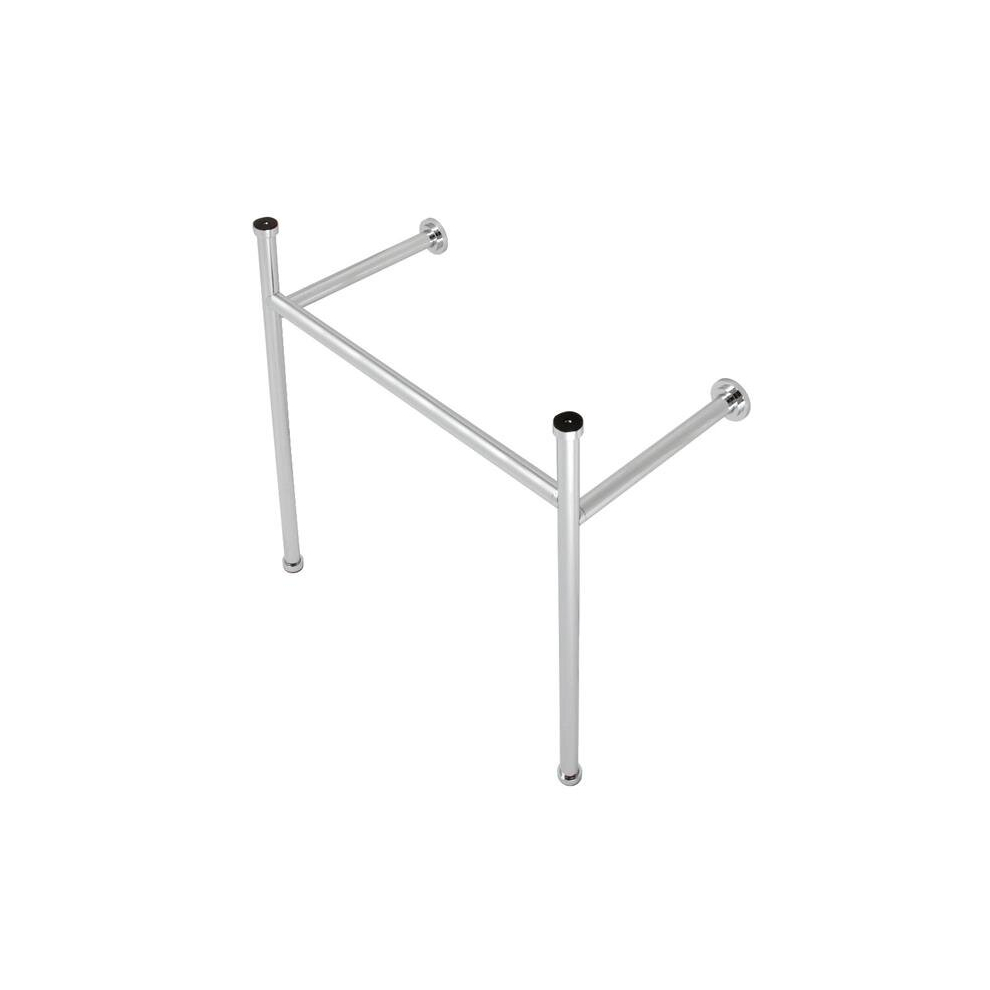 30.5 In. Hartford Stainless Steel Console Sink Legs, Polished Chrome 780475849839