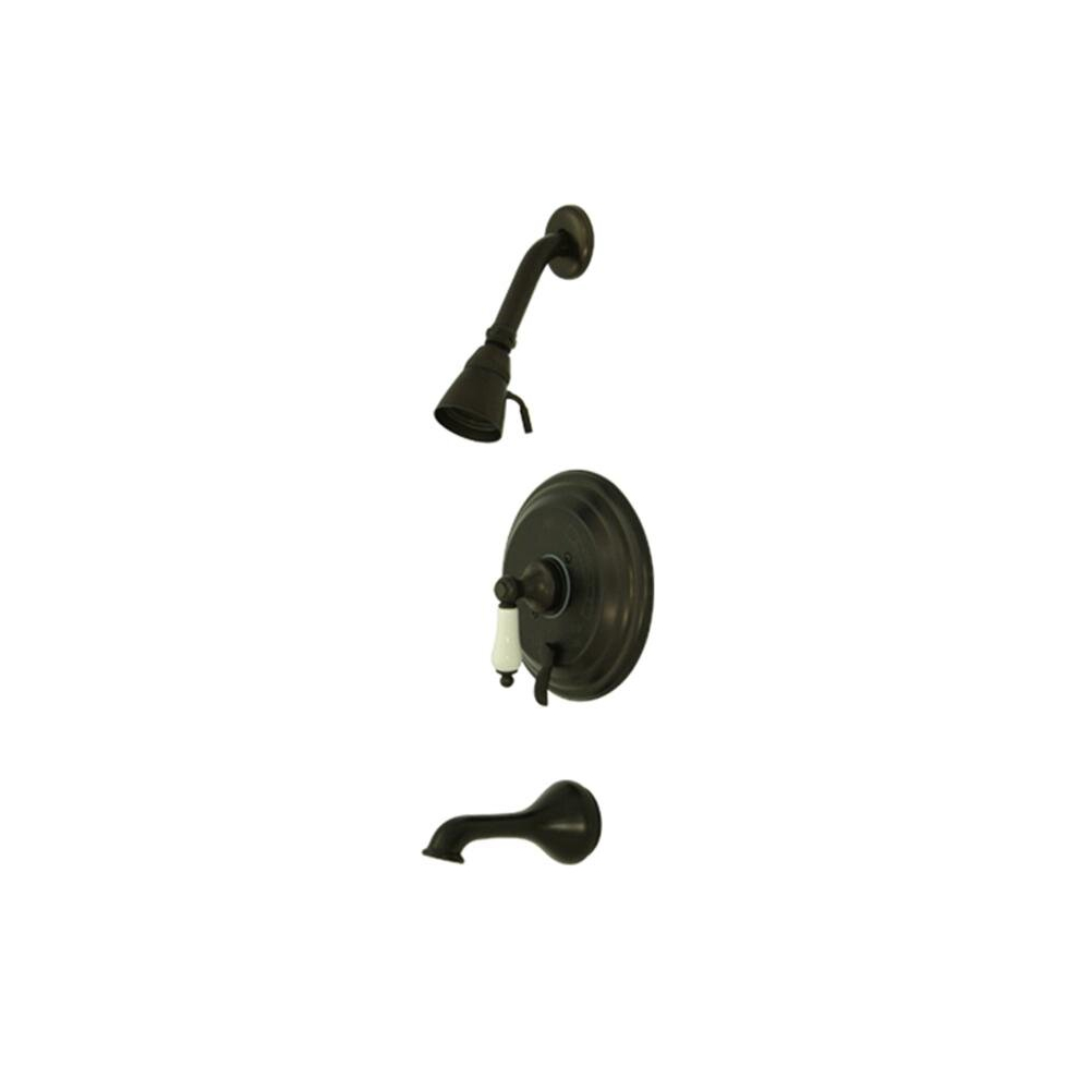Pressure Balance Tub & Shower Faucet - Oil Rubbed Bronze 780475802612