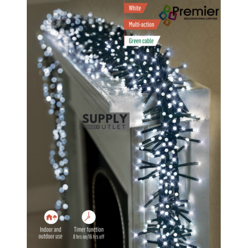 (Not Specified, Not Specified) Premier480 720 960 2000 3000 LED Christmas Lights Cluster String Light Xmas Tree