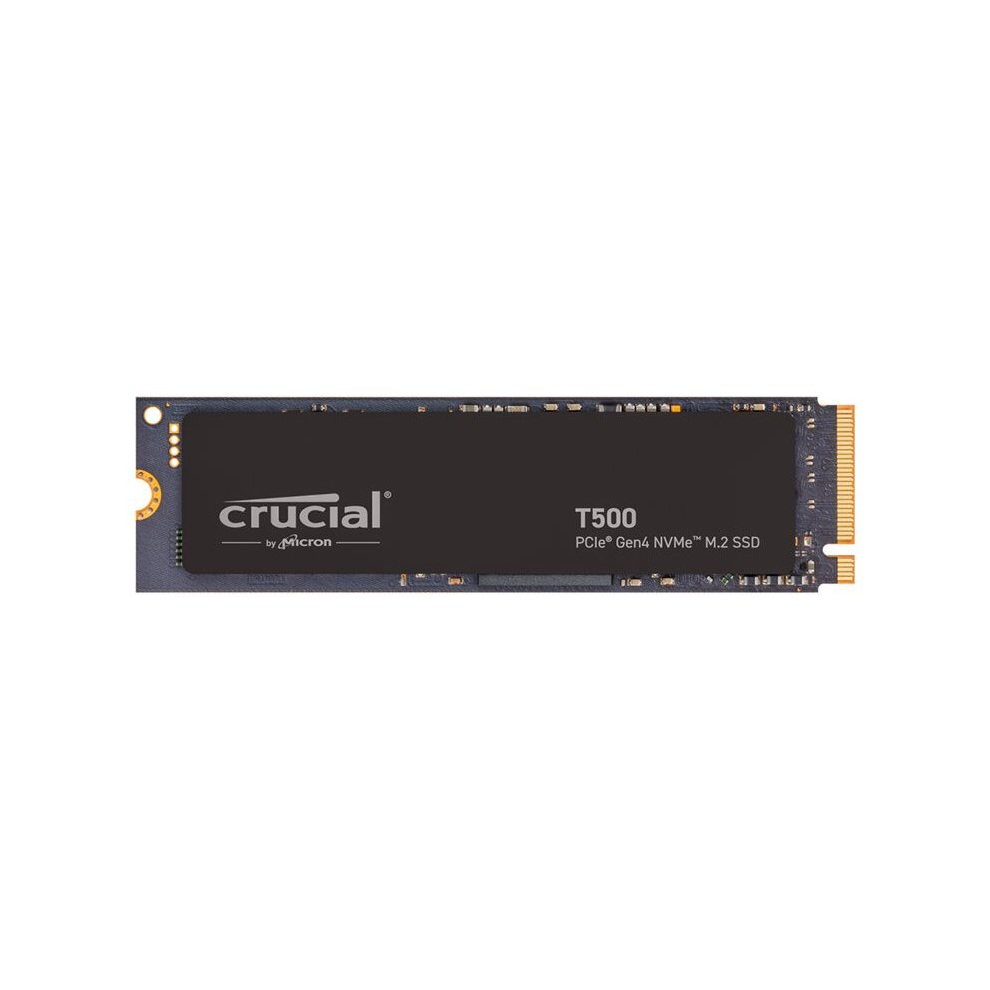 Crucial T500 Ssd 1TB Pcie Gen4 Nvme M.2 Interne Festplatte Mit KüHlköRper, Bis 7300 Mb/S, Tlc Nand, Desktop Pc Kompatibel, Microsoft Directstorage - CT1000T500SSD5-image