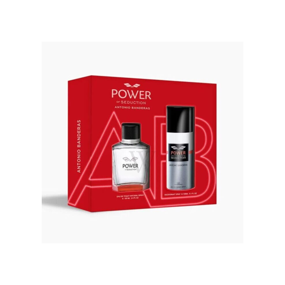 Antonio Banderas Power of Seduction Gift Set 100ml EDT + 150ml Deodorant Spray - Image 7