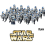 21pcs Star Wars 501st Building Blocks Clone Troopers Minifigures Παιδικά παιχνίδια 4