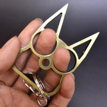 Cat Keychain for Girls Creative Alloy Car Key Chain Key Ring Women Bag Keyring Jewelry Accessories Gift