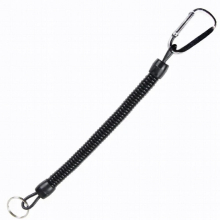 Keychain Anti-lost Spiral Spring Coil Lanyard Rope Multicolor Safety Emergency Tool Swimming and Gloves Accessories