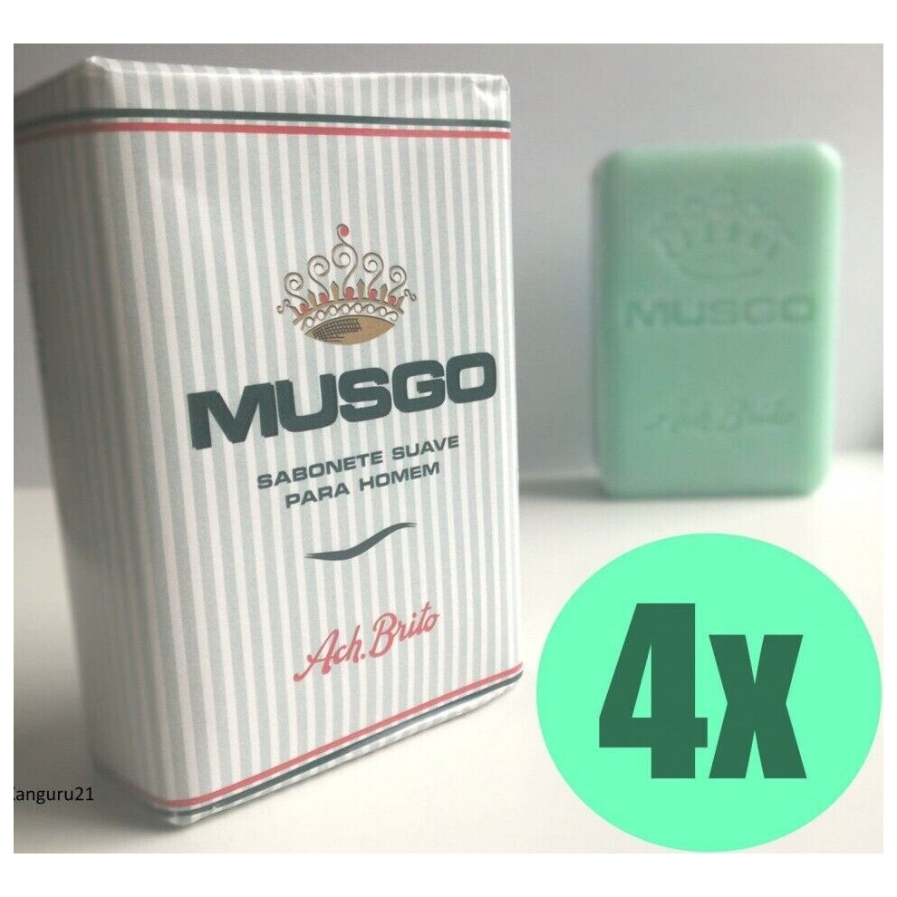Ach Brito 4X Musgo Real Claus Porto Lafco Men Soap 160G 5.60Oz