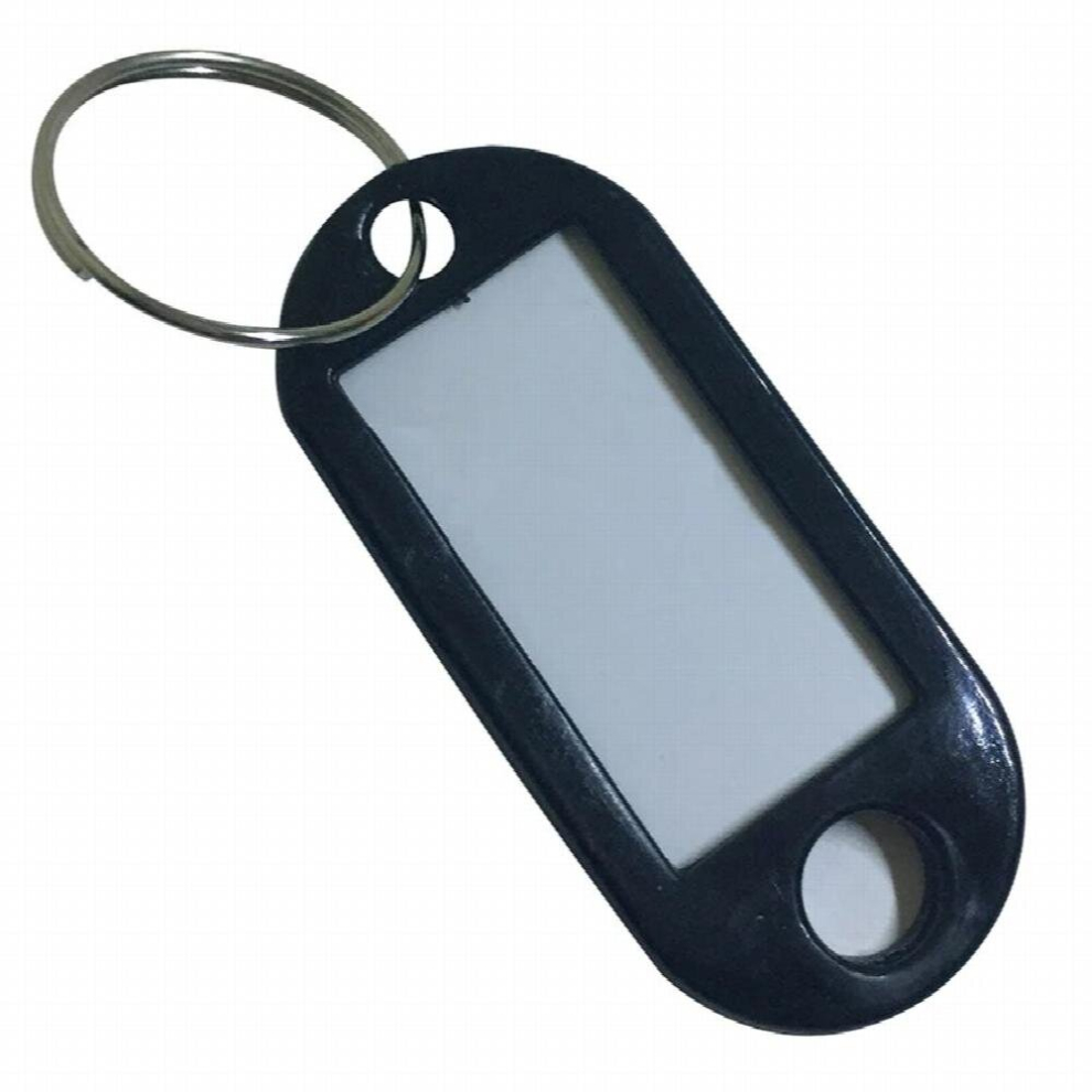 30 Pcs/Set Colorful Plastic Key Fobs Language Id Tags Labels Key Rings Name Tags With Split Ring For Baggage Key Chains Key Ring 885668706378