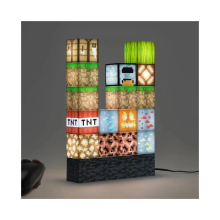 (Building Block Light) Minecraft Night Light Torch Building Block Lamp Kids Xmas Gift