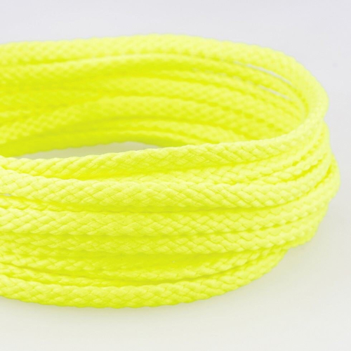 Stephanoise 6mm Round Polyester Cord Yellow - per metre