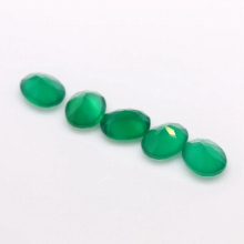 natural green agate oval cut for in bulk agate jewelry stone