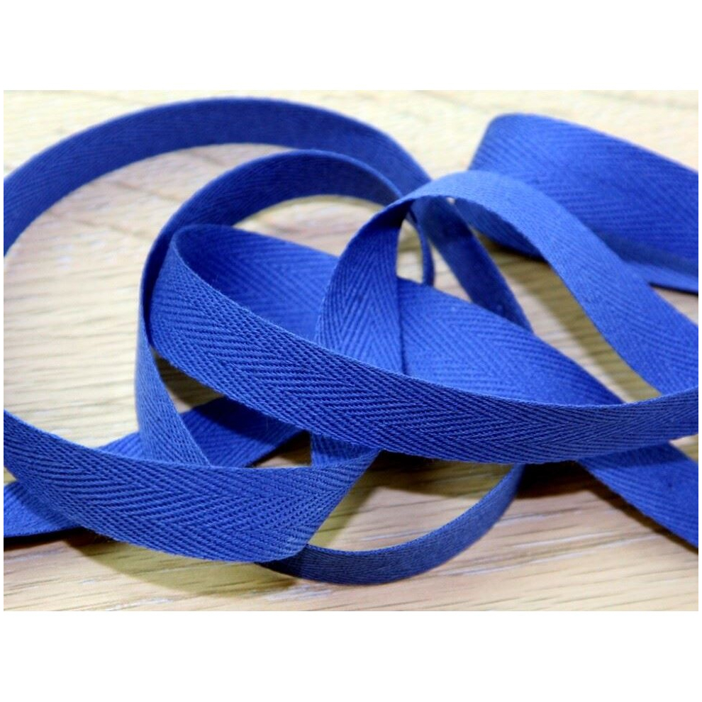 Prym 20Mm Strong Cotton Herringbone Tape - Per Metre Blue