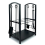 Firewood 2 Tier Rack Log Holder Wood Storage with Hooks 4 Tools Black 3