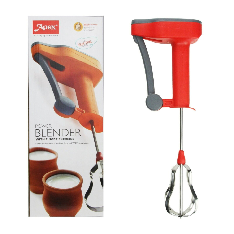 Manual Hand Held Whisk Rotary Egg Beater Whisk Hand Mixer Blender Tool