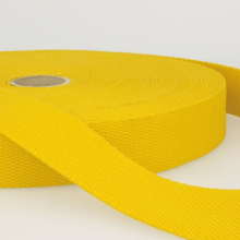 Stephanoise 25mm Cotton Webbing Orange - per metre