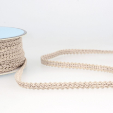Stephanoise 6mm Gimp Braid Trim Beige - per metre