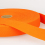 Stephanoise 25mm Cotton Webbing Orange - per metre 1