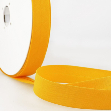 Stephanoise 20mm Polycotton Bias Binding Tape Bright Yellow - per metre