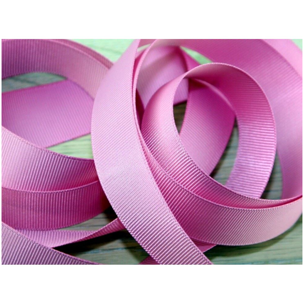 Prym 26mm Ribbed Polyester Tape Old Rose - per metre
