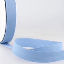Stephanoise 27mm Polycotton Bias Binding Tape Light Blue - per metre