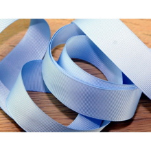 Prym 38mm Ribbed Polyester Tape Light Blue - per metre