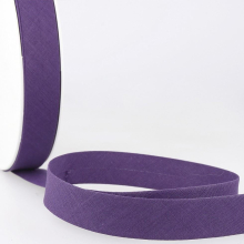 Stephanoise 20mm Polycotton Bias Binding Tape Purple Berry - per metre