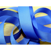 Prym 38mm Ribbed Polyester Tape Steel Blue - per metre