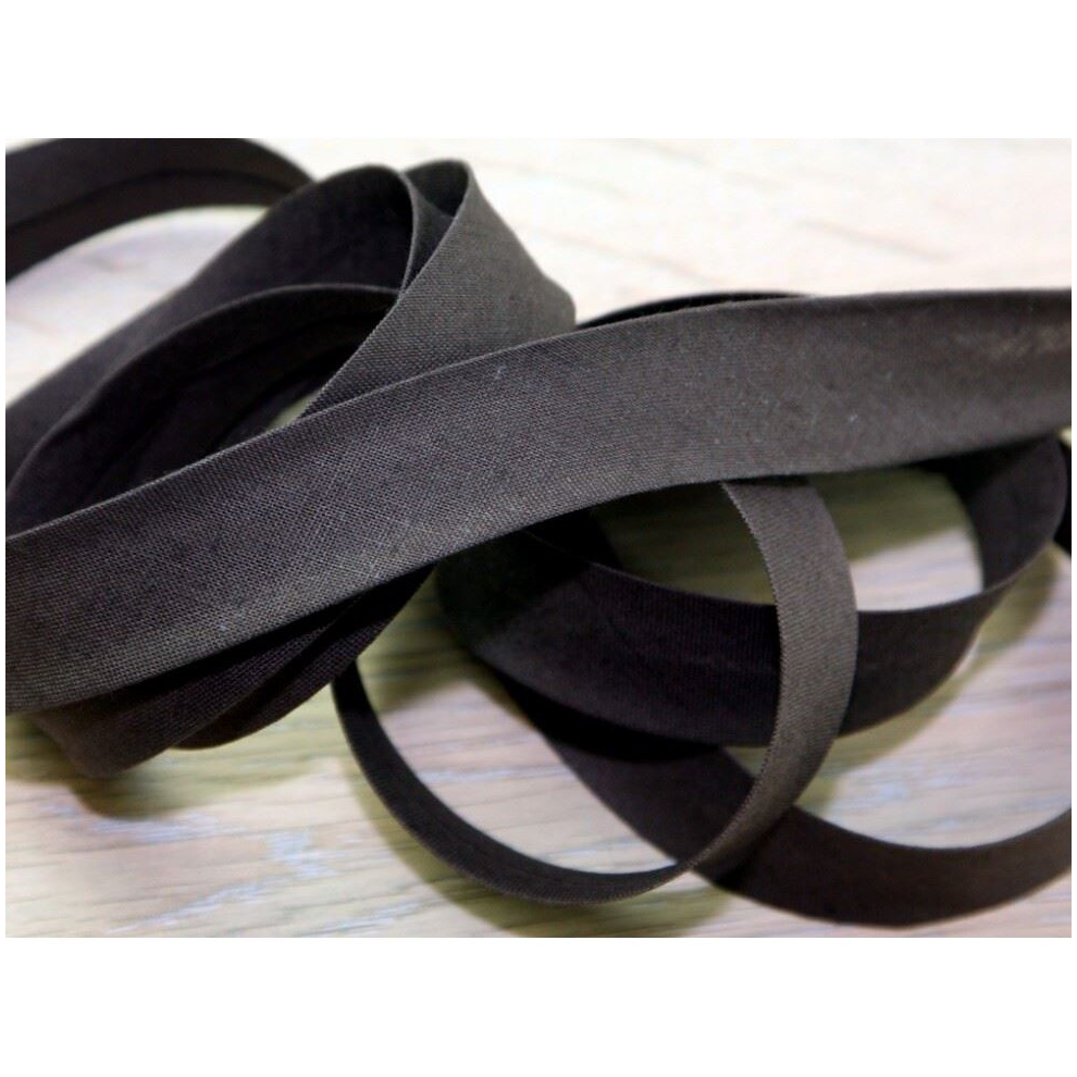 Prym 30mm Cotton Bias Binding Tape Dark Brown - each