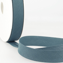 Stephanoise 20mm Polycotton Bias Binding Tape Petrol - per metre