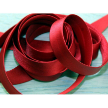 Prym 20mm Duchesse Satin Bias Binding Tape Red - per metre