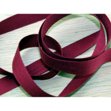 Prym 20mm Strong Cotton Herringbone Tape Wine Red - per metre