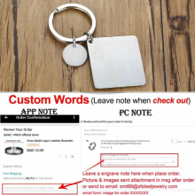 Personalize Love Date Anniversary Key Chain Stainless Steel Unisex Accessory Gift for Him