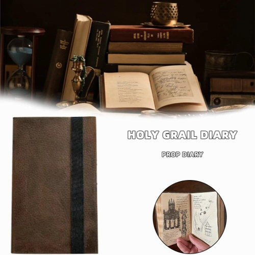 Prop Copy Diary Alightly Unique Worn Appearance Suitable For Schools 2