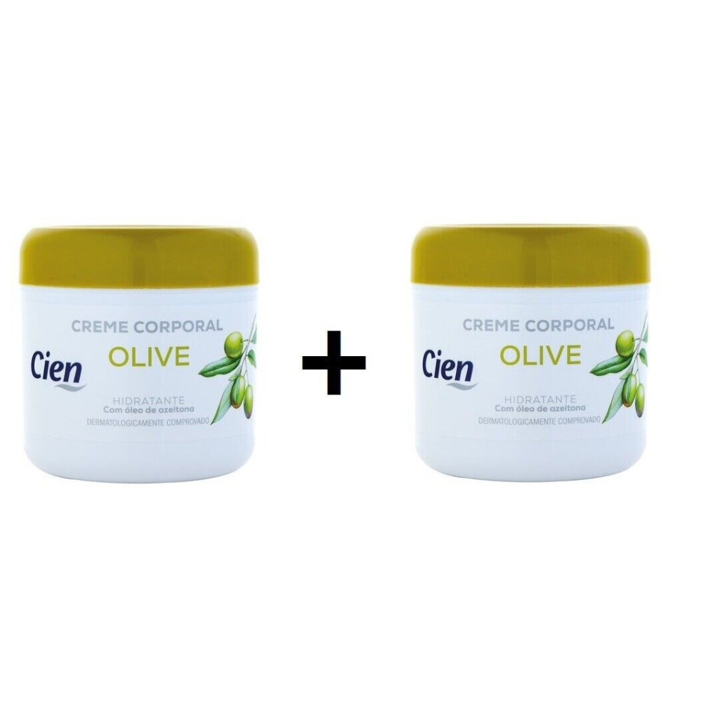 Cien Olive oil Body Cream 2 x 250ml (2 x 8.45oz)