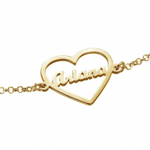 Couple Stainless Steel Name Anklet for Females Personalized Minimalist Love Heart Anklet for Girl Gift