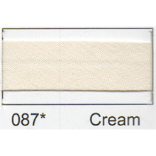 Essential Trimmings 50mm Polycotton Bias Binding Tape Cream - per pack