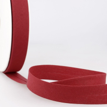 Stephanoise 20mm Polycotton Bias Binding Tape Ruby - per metre
