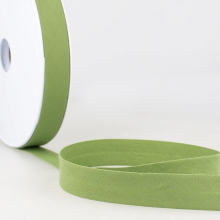 Stephanoise 20mm Polycotton Bias Binding Tape Almond Green - per metre