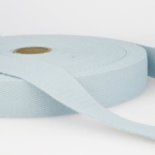 Stephanoise 30mm Cotton Webbing Sky Blue - per metre