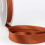 Stephanoise 20mm Satin Bias Binding Tape Rust - per metre 1