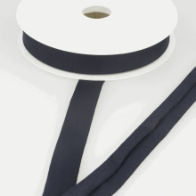 Stephanoise 20mm Viscose Jersey Bias Binding Tape Midnight - per metre