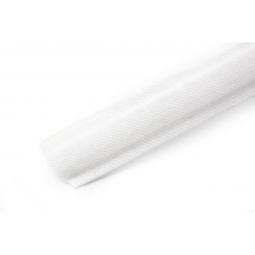 Hemline 12mm Cotton Covered Polyester Boning White - per metre