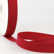 Stephanoise 20mm Polycotton Bias Binding Tape Strawberry Pink - per metre