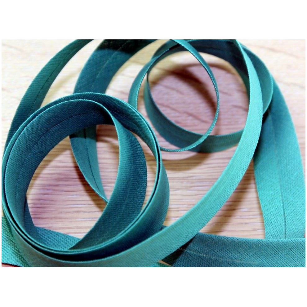 Prym 30Mm Cotton Bias Binding Tape Green - Per Metre