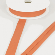 Stephanoise 20mm Viscose Jersey Bias Binding Tape Orange - per metre
