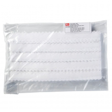 Prym 20mm Scalloped Lace Trim White - per metre